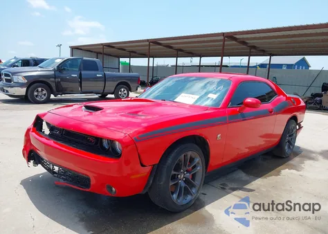 2022 Dodge Challenger R/T Scat Pack z USA, uszkodzony, nr VIN 2C3CDZFJ7NH163368